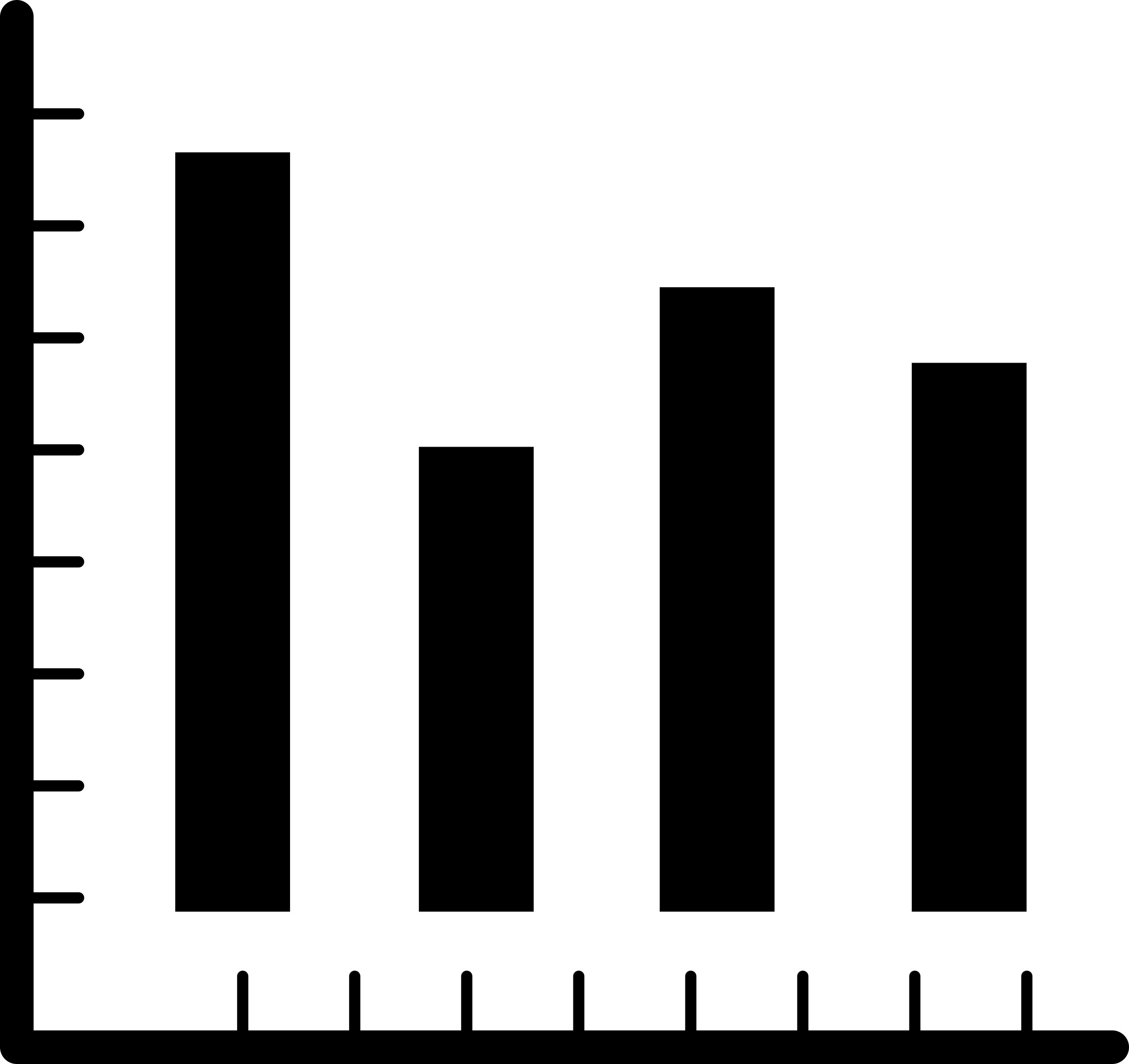 Data Analytics Bars Graphic Outline Svg File Free Vectors